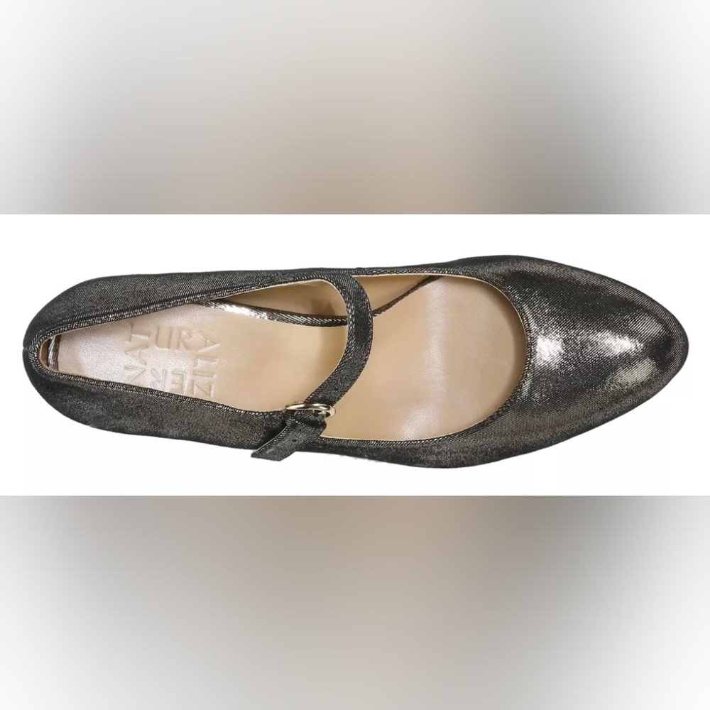 NATURALIZER Talissa Pump Pewter Metallic 10M NIB - Picture 7 of 7